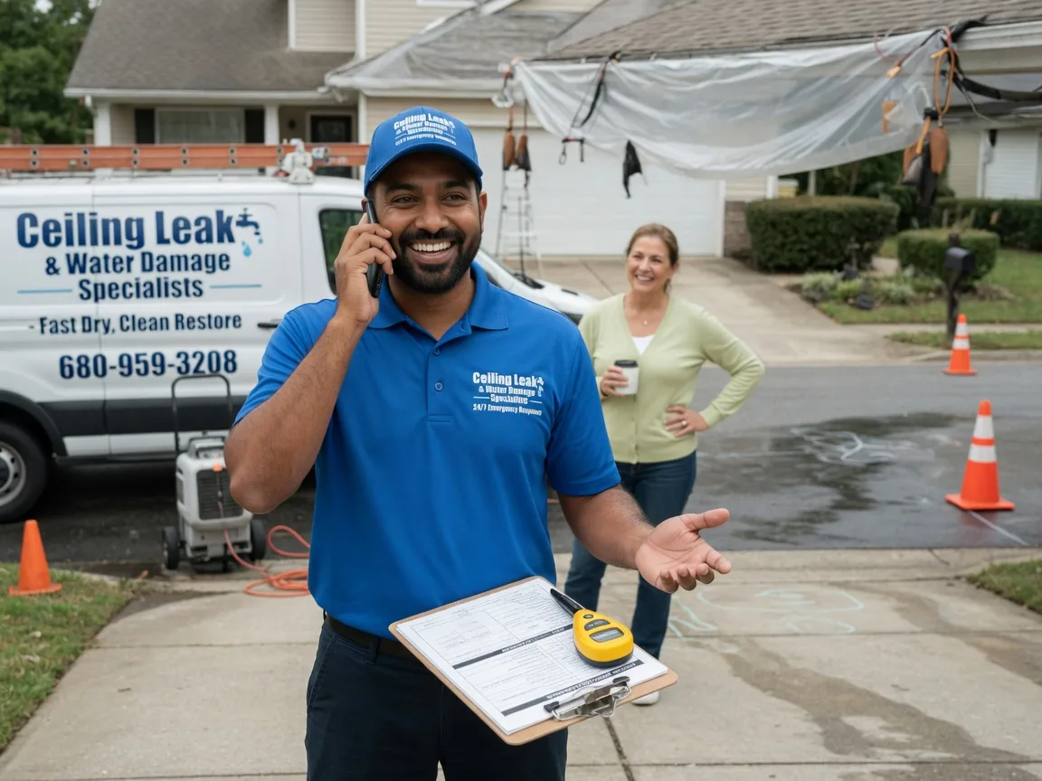 Ceiling Leak Cleanup Greenwood, DE FAQs